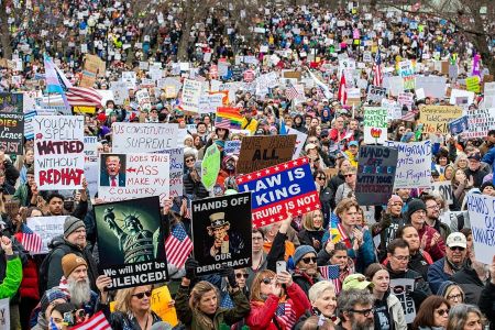 Hands Off Protest