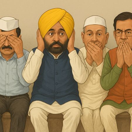 AAP leaders remain silent after CBI arrests Punjab Police DIG Harcharan Singh Bhullar in corruption case