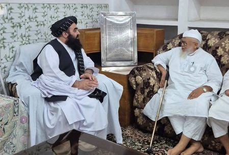 Afghanistan Foreign Minister Amir Khan Muttaqi Visits Ups Darul Uloom Signals Stronger Ties With India