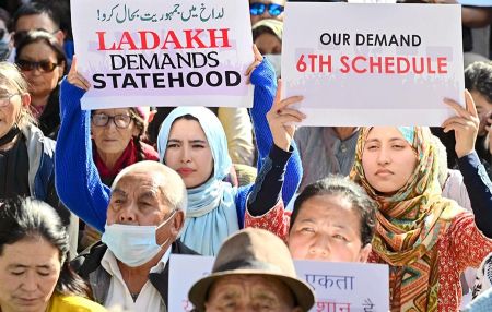 Ladakh Ptotests Demands