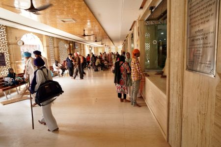 Joda Ghar (shoe house) at Golden Temple — storing lakhs of devotees’ footwear daily.