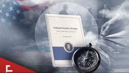 United States National Security Strategy document representing Trump’s new global security vision
