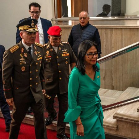 Delcy Rodríguez sworn in as Venezuela’s interim president amid military presence
