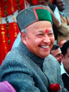 Former Himachal Pradesh chief minister Virbhadra Singh