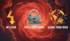 Inflation, fiscal constraints and global trade risks