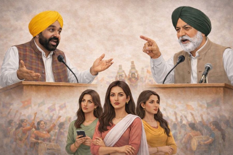 Women at the centre, politics in the background — or the other way around?