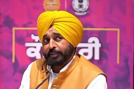 Bhagwant Mann speaking