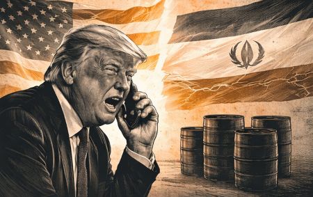Trump amid US-Iran oil tension